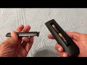 How to put AAA batteries into your Vizio D Series TV remote