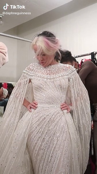 Heaven Music Video Fittings with Zuhair Murad and Daphne Guinness