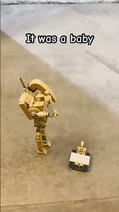 B1 Battle droid story Pt 1 #starwars #story #lego #legostarwars #clanker