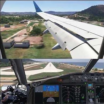 MSFS2024 Landing LGRP #msfs2020 #msfs2024 #aviation #pilotlife #landing #boeing #737max #rhodes