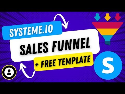 How to Create a Sales Page on systeme.io that CONVERTS (FREE template included)