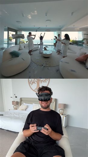 Man from Earth 🌎 on Instagram: "Villa tour with an unforgettable infinity sea view.😱 Would you jump into this pool? 📍 @villaraykohsamui @inspiringvillas 🚁 @djiglobal"