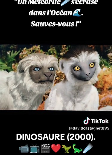 Météorite s'écrase dans l'Océan - DINOSAURE (2000)