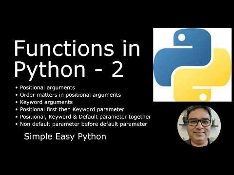 Functions in Python - Part 2