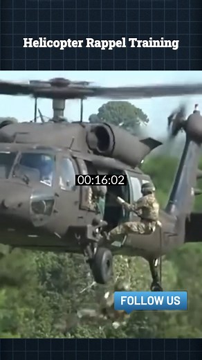 Helicopter Rappel Training #army #military #usa | The Air Show