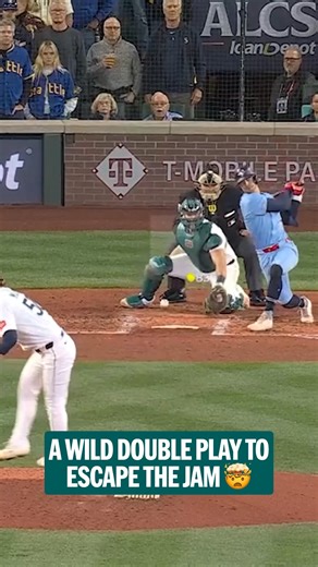 A literal game of inches 😮 | MLB