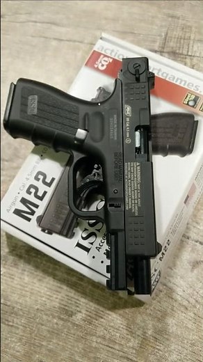 ISSC M22 Co2 Compact Airgun #airsoft #airgun #co2airgun #m22 #shortfeed #shorts