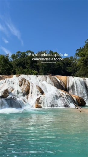 aventuraschiapanecas | 🌊💙 Agua tan azul que parece irreal Así se viven las Cascadas de Agua Azul en Chiapas: naturaleza viva, sonido de agua y paisajes que te... | Instagram