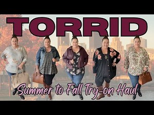 🔥 PLUS SIZE TORRID FALL FASHION HAUL 2025 | Cozy, Chic & Trendy Plus Size Outfits for Fall 🍁