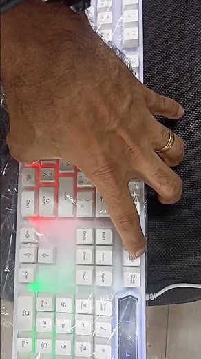 How to Activate the Light on a Semi-Mechanical Keyboard!