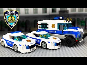 Police Chase & Prison Break. LEGO Stop Motion