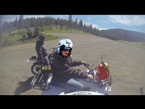 Police Impersonator Jeremy Dewitte- Off road Funeral Escort With Buddy