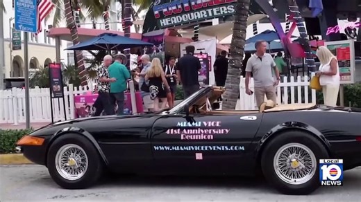 Fans celebrate 4 decades of ‘Miami Vice’