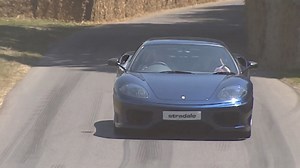 We’ll make a strong statement. The #Ferrari 360 Challenge Stradale is one of the best-sounding prancing horses ever made. #FOS #gwflatout | Goodwood Festival of Speed
