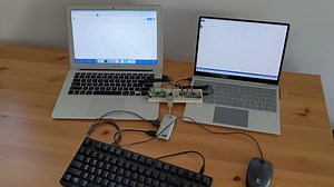 Logitech Flow/Mouse without Borders/Synergy, but in hardware