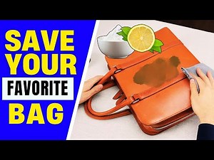 👜⚡ Quickest Way to Clean Your Leather Bag — In Just Minutes!