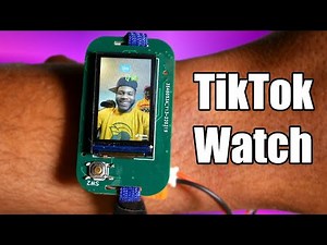 TikTok Smartwatch - Advanced Arduino Project