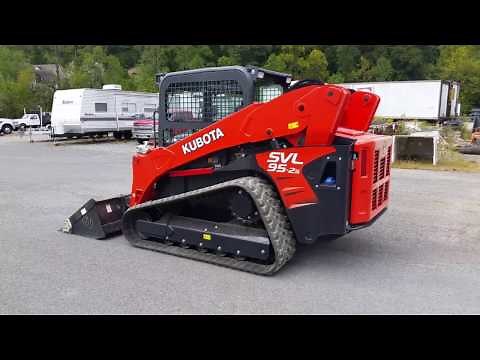 2016 Kubota SVL95 2S track loader