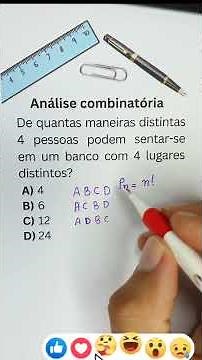 Combinatorial analysis: simple permutation. DON'T MAKE THIS MISTAKE AGAIN! #mathematics #lesson #...