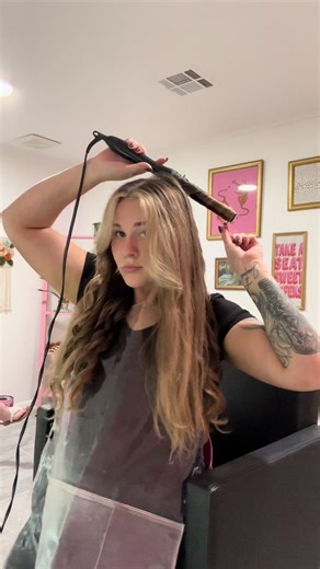 You can hear the tiredness in my voice 😂 #metairiehairstylist #fyp #cometoworkwithme