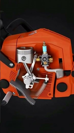 How does a chainsaw really works ?