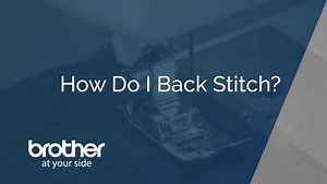 4.8K views · 45 reactions | The fundamentals! Here's How-To Back Stitch on your Brother Sewing Machine.  | Brother Sews | Facebook