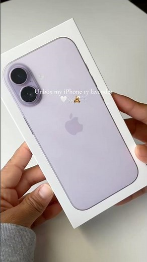 iPhone 17 Lavender | Aesthetic Unboxing You’ll Actually Enjoy