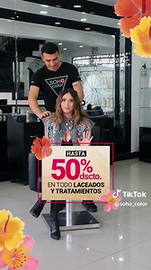 Descuentos Cyber SOHO COLOR en tratamientos capilares