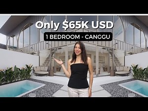 Most Affordable 1 Bedroom Villa for Sale in Bali — Only $65,000! (Best Deal 2025) Canggu