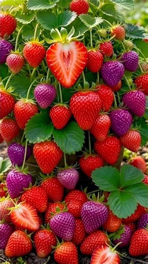 easy and fast method for growing and propagating strawberry trees #garden #plant #diy