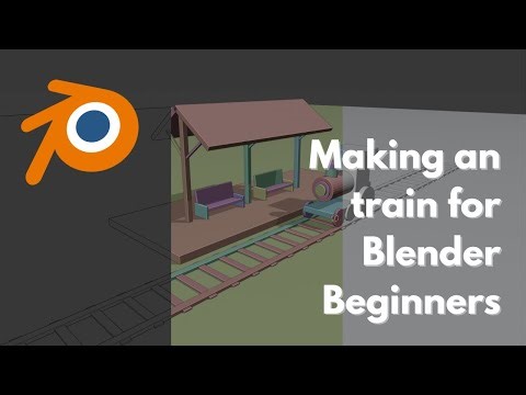 Making an train for Blender Beginners