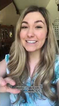 Comment “20” for my free 20-minute scholarship training class (or visit the link on my profile This