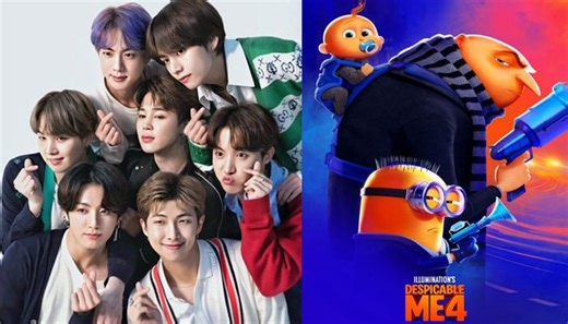 BTS transforms into minions for 'Despicable Me 4' surprise collaboration
