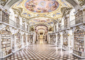 The world’s largest monastic library. Give us your 👍🏻 and discover! | Benediktinerstift Admont