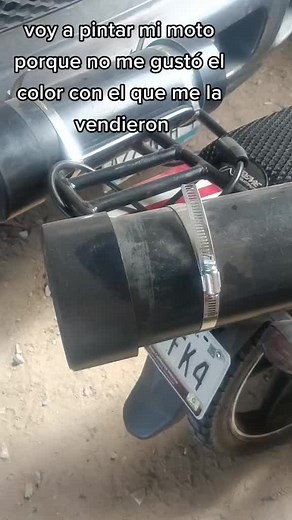 Red Motorcycle Restoration Process in a Workshop