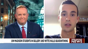News 3 Now's Eric Franke spoke with a student quarantining inside Witte Hall right now after UW-Madison's decision tonight. Zach Sherman is a UW-Madison freshman from Wilton, Connecticut. https://bit.ly/2RaGtxN | News 3 Now / Channel 3000
