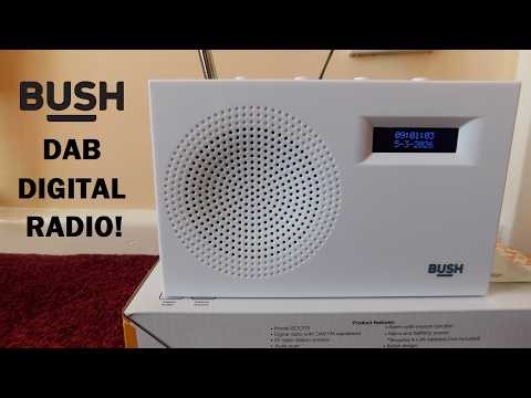 Bush DAB Digital Radio - Unboxing & Set Up! (BD1709 Model)