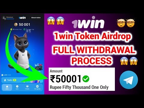 1win withdrawal | 1win token | 1win token withdrawal kaise kare | 1 win token telegram