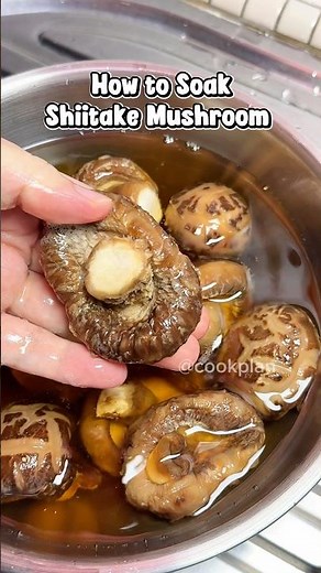 如何泡发冬菇 How To Soak Shiitake Mushroom