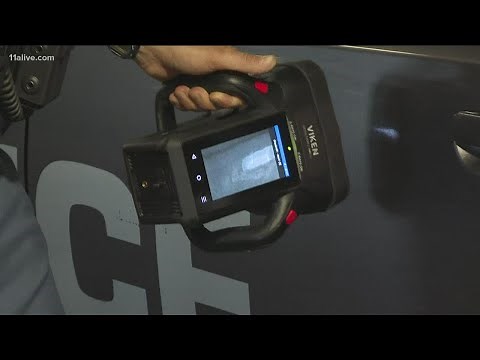 Floyd County Police using handheld x-ray camera to detect drugs hidden in vehicles
