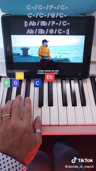 Easy Piano Tutorial: Wellerman Sea Shanty Piano Chords