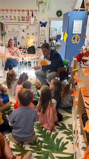 This morning, Dr. Brower shared The Pumpkin Patch Parable with our PreK students—a beautiful reminder of how the Lord saved us and fills us with His light. Just like a pumpkin glowing from within, we can shine brightly for Jesus and share His love with the world!💛 #FlourishingTogether #wsawildcats #learningminds #livingfaith #leadingboldly | Westminster Schools of Augusta