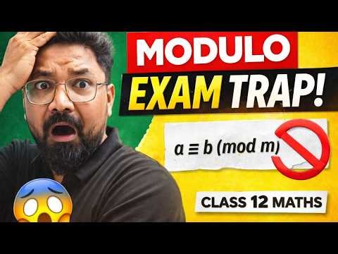 “Students Fail This Congruence Modulo Concept 😱 | Class 12 Maths”