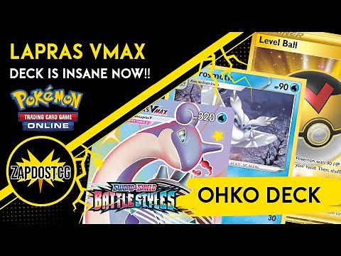 Updated Lapras VMAX DECK from Battle Styles WINS AGAINST ALL TOP DECKS!? (Pokemon TCG)