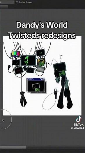DANDY WORLD TWISTED REDESIGN PT 2