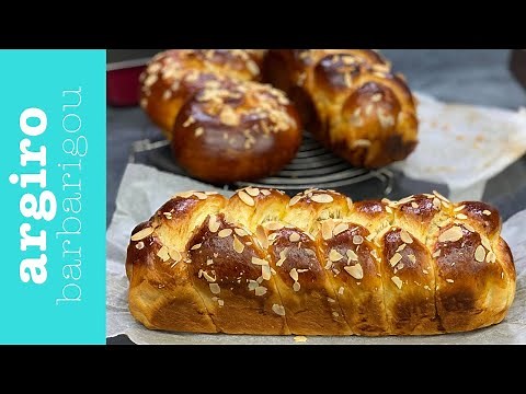 No-knead Tsoureki ! Argiro Barbarigou