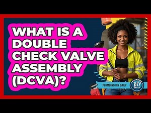 What Is A Double Check Valve Assembly (DCVA)? - Plumbing DIY Daily