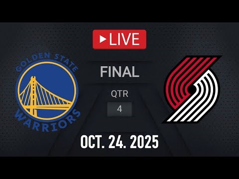 NBA LIVE! Golden State Warriors vs Portland Trail Blazers LIVE | October 24, 2025 | NBA 2K26