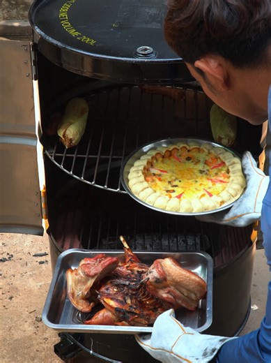 Insane DIY! Making Multi-Function Ovrn From Iron Barrel! #craftsmanship #barrel n #barrel