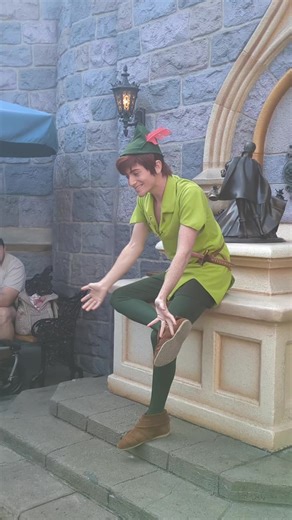 if you ever get the chance to experience storytime with #peterpan do it! such a fantastic twist on the classic #cinderella and the fairy god smee 🤭🤭🤭 #disneyland #fantasyland